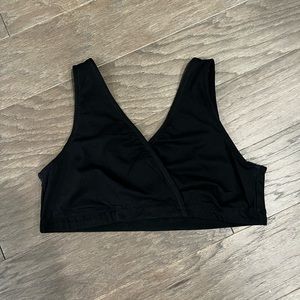 Motherhood maternity black nursing bra